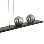 Светодиодная линейная люстра IONA Сhandelier black 103 варинант исполнения - 3 | Loft Concept в Уфе