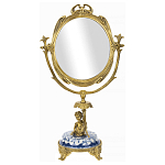 Настольное зеркало в бронзовой рамке Eden Garden варинант исполнения - 1 | Loft Concept в Уфе