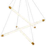 Светодиодная люстра Trumpet Tube Brass  варинант исполнения - 1 | Loft Concept в Уфе