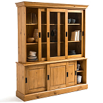 Витрина из массива сосны Cobbett Wood Showcase варинант исполнения - 4 | Loft Concept в Уфе