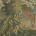 Обои ручная роспись Le Brésil Brume варинант исполнения - 4 | Loft Concept в Уфе