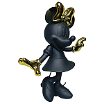 Статуэтка Минни Маус черного и золотого цвета Minnie Mouse Black&Gold Figurine  варинант исполнения - 4 | Loft Concept в Уфе