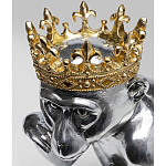 Статуэтка обезьяна в короне серебряная Golden Monkey варинант исполнения - 3 | Loft Concept в Уфе