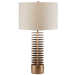 Настольная лампа с корпусом из металлических дисков Skyscraper варинант исполнения - 2 | Loft Concept в Уфе