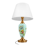 Настольная лампа голубая с изображением птиц Slip Away варинант исполнения - 3 | Loft Concept в Уфе