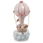 Статуэтка фарфоровая музыкальная Девочка на воздушном шаре Charming Statuette варинант исполнения - 1 | Loft Concept в Уфе