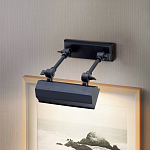 Светильник для картин с призматическим плафоном и двойными регулируемыми шарнирами Elstead Lighting варинант исполнения - 36 | Loft Concept в Уфе