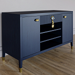 Комод-буфет Elsa Dreams Blue с открытыми полками   варинант исполнения - 2 | Loft Concept в Уфе