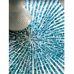 Приставной столик с инкрустацией раковинами устриц Bone Inlay варинант исполнения - 3 | Loft Concept в Уфе