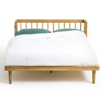 Кровать из массива дуба с пружинным блоком Mateta варинант исполнения - 2 | Loft Concept в Уфе