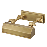 Светильник для картин с призматическим плафоном и двойными регулируемыми шарнирами Elstead Lighting варинант исполнения - 48 | Loft Concept в Уфе