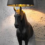 Horse Statue Floor Lamp Большой светильник Черная Лошадь варинант исполнения - 2 | Loft Concept в Уфе
