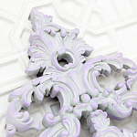 Зеркало в ажурной раме с эффектом старины Classic Ornament Mirror варинант исполнения - 3 | Loft Concept в Уфе