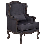 Кресло George Grand Armchair black velour варинант исполнения - 1 | Loft Concept в Уфе