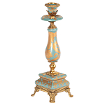 Подсвечник из фарфора с бронзовыми элементами Eden Garden варинант исполнения - 1 | Loft Concept в Уфе