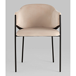 Стул Brace велюр молочный варинант исполнения - 4 | Loft Concept в Уфе