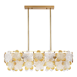 Люстра овальная с цветочными мотивами Light Floral Glow варинант исполнения - 3 | Loft Concept в Уфе