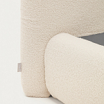 Кровать со съемным бежевым чехлом из ткани букле White Boucle Collection варинант исполнения - 4 | Loft Concept в Уфе