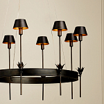 Люстра круглая со светодиодными лампами Innovation варинант исполнения - 5 | Loft Concept в Уфе