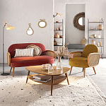 Зеркало из ротанга и сизаля WICKER MIRROR 100 варинант исполнения - 4 | Loft Concept в Уфе