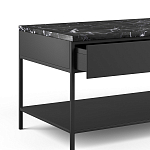 ТВ-тумба с мраморной столешницей Vayo Marble TV Stand варинант исполнения - 4 | Loft Concept в Уфе