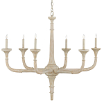 Люстра из дерева в форме подсвечника Coastal Aesthetics варинант исполнения - 1 | Loft Concept в Уфе