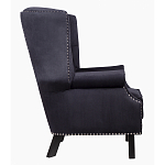 Кресло Charlie Armchair black velour варинант исполнения - 2 | Loft Concept в Уфе