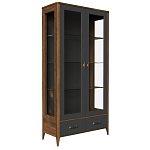 Витрина стеклянная из массива бука Tasteful Furniture варинант исполнения - 1 | Loft Concept в Уфе