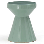 Приставной стол из керамики Manufacto Gray-green варинант исполнения - 1 | Loft Concept в Уфе