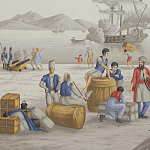 Обои ручная роспись Views of Italy Charvet варинант исполнения - 1 | Loft Concept в Уфе