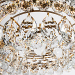Люстра с хрустальными подвесками в форме капель Sidney Crystal Chandelier 80 варинант исполнения - 2 | Loft Concept в Уфе
