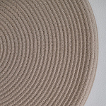 Аксессуар на стену диск с деревянными бусинами Wall Decor Thread Disc  варинант исполнения - 3 | Loft Concept в Уфе