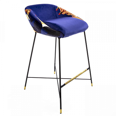 Барный стул Seletti High Stool Lipsticks Барный стул Seletti High Stool Lipsticks