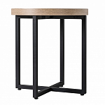 Стол журнальный круглый в стиле лофт Urban Style Space 2 варинант исполнения - 2 | Loft Concept в Уфе