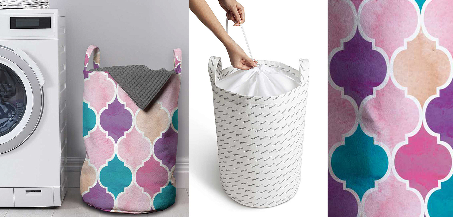 Корзина Purple Ornament Basket Корзина Purple Ornament Basket - Loft-Concept в Уфе