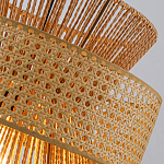 Подвесной светильник с абажуром из натуральных материалов Light Inside the Cell варинант исполнения - 5 | Loft Concept в Уфе