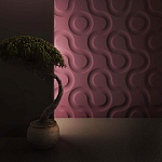 Гипсовая 3D Панель M-25 варинант исполнения - 2 | Loft Concept в Уфе