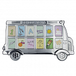 Фоторамка детская Childhood Corner Bus 12 фото варинант исполнения - 1 | Loft Concept в Уфе