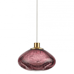 Подвесной светильник с прозрачным стеклянным плафоном округлой формы Effervia  варинант исполнения - 1 | Loft Concept в Уфе