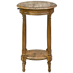 Деревянный овальный кофейный стол Margery Provence Coffee Table варинант исполнения - 3 | Loft Concept в Уфе