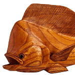 Статуэтка деревянная в виде рыбы Fish of the World варинант исполнения - 2 | Loft Concept в Уфе