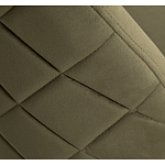 Стул велюровый хаки на золотистых металлических ножках Vendramin Chair варинант исполнения - 4 | Loft Concept в Уфе