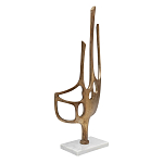Аксессуар современный Абстракция Abstract Sculpture Brass варинант исполнения - 2 | Loft Concept в Уфе