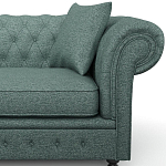 Мебельная ткань Шенилл бирюзовый цвет 138 см T4-31 варинант исполнения - 3 | Loft Concept в Уфе