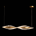 Люстра линейная с изогнутым плафоном Wave Line варинант исполнения - 3 | Loft Concept в Уфе