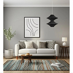 Подвесной вязаный черный светильник «Звезда Востока 02» варинант исполнения - 2 | Loft Concept в Уфе