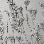 Панно Серые цветы варинант исполнения - 4 | Loft Concept в Уфе