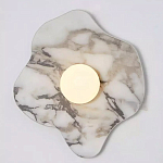 Бра с основанием волнистой формы Shaw Marble Lighting варинант исполнения - 1 | Loft Concept в Уфе