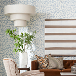 Люстра круглая трехъярусная с тканевыми абажурами Light Soft Glow варинант исполнения - 4 | Loft Concept в Уфе