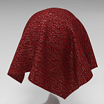 Мебельная ткань Шенилл бордовый цвет 138 см T4-23 варинант исполнения - 2 | Loft Concept в Уфе